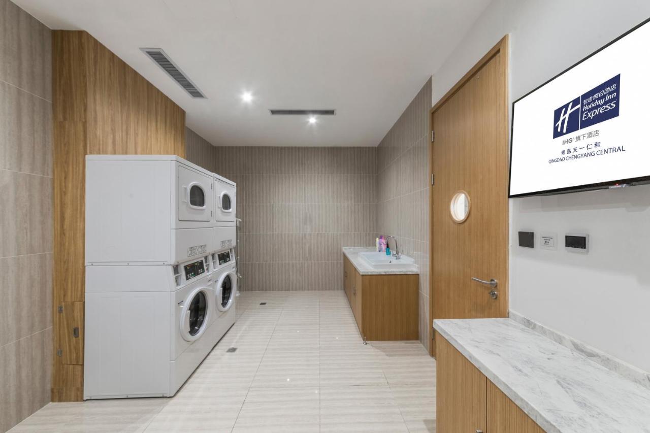 Holiday Inn Express Qingdao Chengyang Central By Ihg ภายนอก รูปภาพ