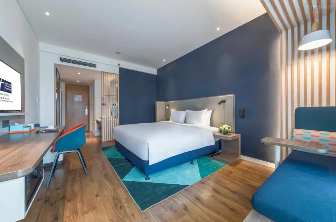 Holiday Inn Express Qingdao Chengyang Central By Ihg ภายนอก รูปภาพ